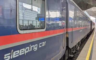 Nos vacances à Vienne et Rome en train de nuit